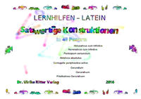 Lernhilfen / Satzwertige Konstruktionen in 40 Postern