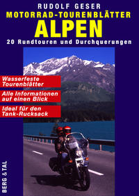 Motorrad-Tourenblätter ALPEN