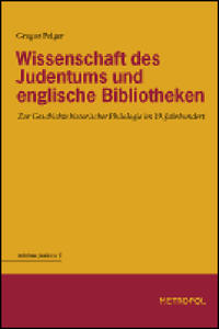 Wissenschaft des Judentums und englische Bibliotheken