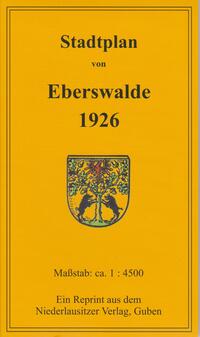 Stadtplan von Eberswalde 1926
