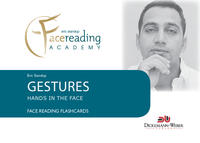 Face Reading Flashcards - Gestures - Hands in the face