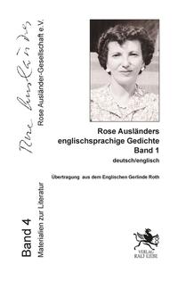 Rose Ausländers englischsprachige Gedichte