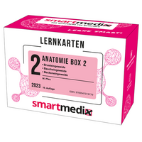 SmartMedix Lernkarten Anatomie Box 2: Brust-, Bauch- und Beckeneingeweide