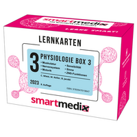 SmartMedix Lernkarten Physiologie Box 3: Muskulatur, Nervensystem, Motorik, Sensibilität, Sinne und ZNS-Funktionen