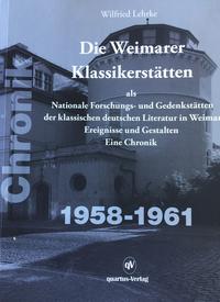 Die Weimarer Klassikerstätten