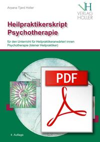 Heilpraktikerskript Psychotherapie (farbig) plus pdf-Datei