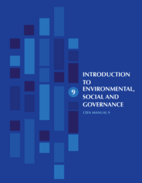 CEFA Manual 9: Introduction to Environmental, Social and Governance