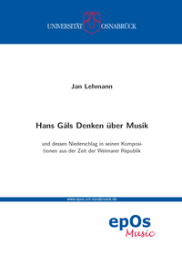 Hans Gáls Denken über Musik