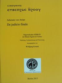 Schenute von Atripe De judicio finale