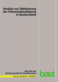 Ansätze zur Optimierung der Fahrschulausbildung in Deutschland