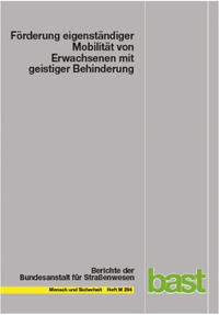 Förderung eigenständiger Mobilität von Erwachsenen mit geistiger Behinderung