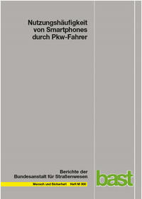 Nutzungshäufigkeit von Smartphones durch Pkw-Fahrer