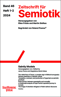 Zeitschrift für Semiotik / Saintly Models