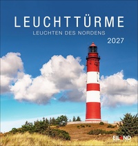 Leuchttürme Postkartenkalender 2027 - Leuchten des Nordens