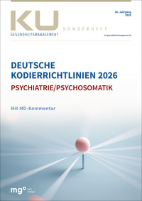 Deutsche Kodierrichtlinien für die Psychiatrie/Psychosomatik 2026 mit MD-Kommentar