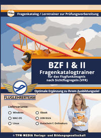 BZF Fragenkatalogtrainer (Windows) für das Flugfunkzeugnis nach Sichtflugregeln