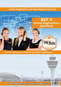 Online Flugfunkkurs BZF II (DE) Lizenz-Aktivierungskey