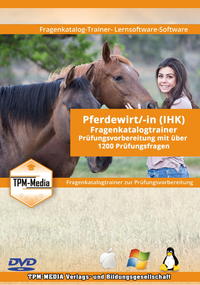 Pferdewirt/-in als Lerntrainer für Windows mit über 1280 Prüfungsfragen