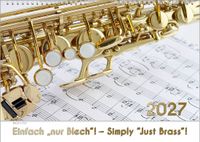 Blech-Instrumente – Musik-Kalender 2027, DIN A4