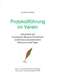 Protokollführung im Verein