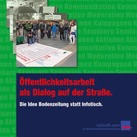 Öffentlichkeitsarbeit als Dialog auf der Straße