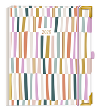 Terminplaner A5 Premium 2026 Bunt