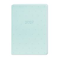 Terminplaner Lederlook 2027 Mint