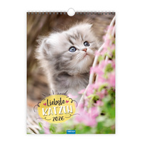 Trötsch Classickalender Liebste Katzen 2026