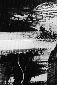 Journal in Schwarz und Weiß mit Fingerlabyrinthe