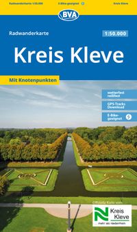 BVA Radwanderkarte Kreis Kleve 1:50.000