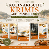 Recetas y Intrigas – Staffel 1 - 5 kulinarische Krimis auf Spanisch A1-A2 (+ Audio-Online)