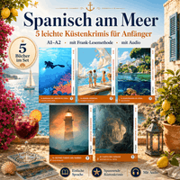Spanisch am Meer: 5 Bücher A1-A2 (+ Audio-Online)