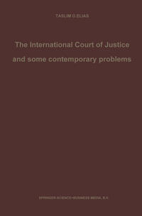 The International Court of Justice and some contemporary problems