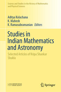 Studies in Indian Mathematics and Astronomy