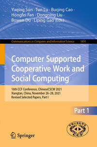 Computer Supported Cooperative Work and Social Computing