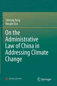 On the Administrative Law of China in Addressing Climate Change