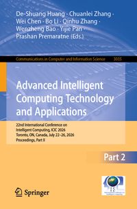 Advanced Intelligent Computing Technology and Applications