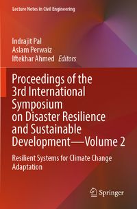 Proceedings of the 3rd International Symposium on Disaster Resilience and Sustainable Development—Volume 2