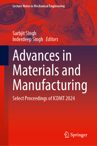 Advances in Materials and Manufacturing