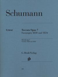 Robert Schumann - Toccata C-dur op. 7, Fassungen 1830 und 1834