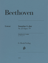 Ludwig van Beethoven - Klaviersonate Nr. 25 (Sonatine) G-dur op. 79