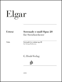 Edward Elgar - Serenade e-moll op. 20 für Streichorchester